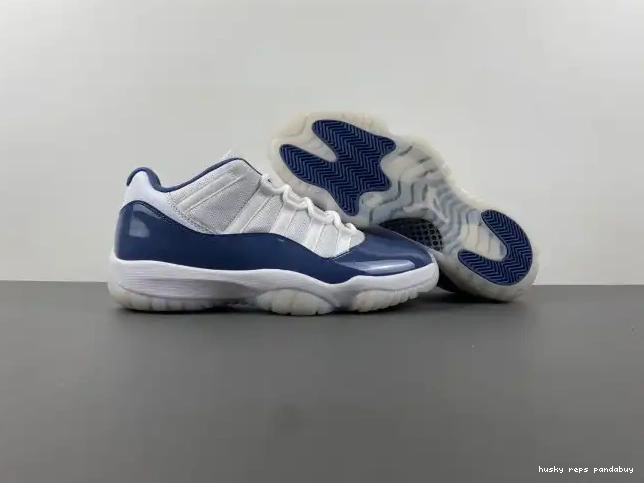 Cheap Husky 11 Jordan Navy FV5104-104 Low Retro (2024) Midnight 0515